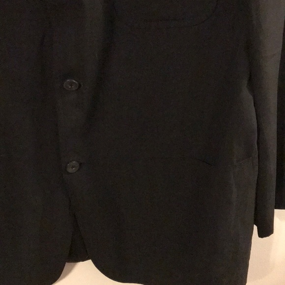 Jeffrey Banks black sport coat - Picture 3 of 6